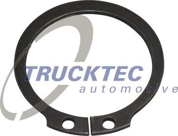 Trucktec Automotive 04.35.141 - Упорное кольцо, палец ролика тормозных колодок unicars.by