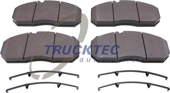 Trucktec Automotive 05.35.020 - Тормозные колодки, дисковые, комплект unicars.by