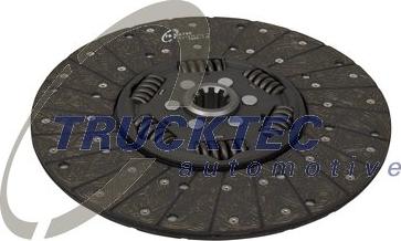 Trucktec Automotive 05.23.124 - Диск сцепления, фрикцион unicars.by