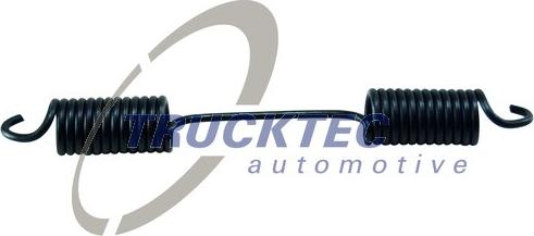 Trucktec Automotive 01.67.074 - Пружина тормозной колодки unicars.by