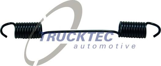 Trucktec Automotive 01.67.072 - Пружина тормозной колодки unicars.by