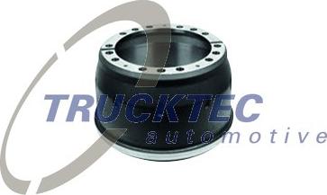 Trucktec Automotive 01.35.809 - Тормозной барабан unicars.by