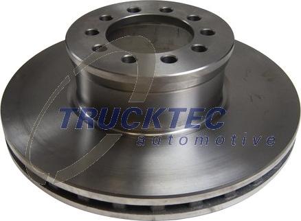 Trucktec Automotive 01.35.204 - Тормозной диск unicars.by