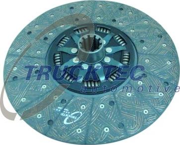 Trucktec Automotive 01.23.105 - Диск сцепления, фрикцион unicars.by