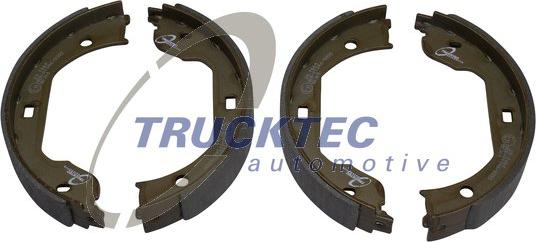 Trucktec Automotive 08.34.084 - Комплект тормозов, ручник, парковка unicars.by