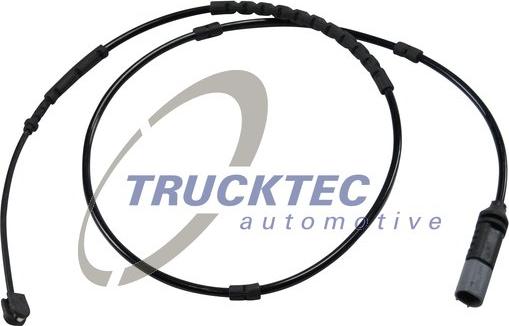 Trucktec Automotive 08.34.186 - Сигнализатор, износ тормозных колодок unicars.by