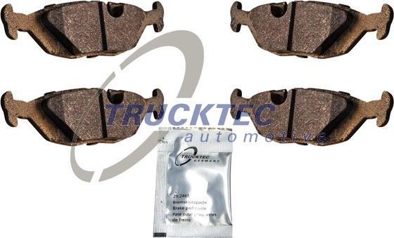 Trucktec Automotive 08.35.045 - Тормозные колодки, дисковые, комплект unicars.by