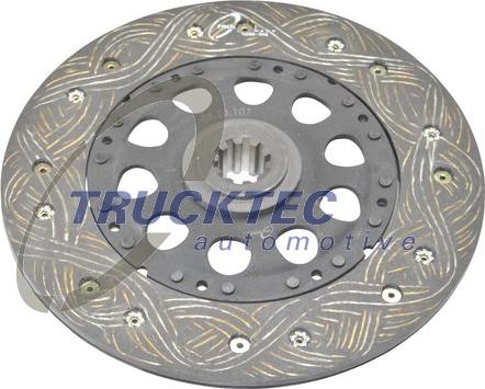 Trucktec Automotive 08.23.107 - Диск сцепления, фрикцион unicars.by