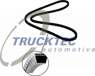 Trucktec Automotive 08.19.096 - Клиновой ремень, поперечные рёбра unicars.by