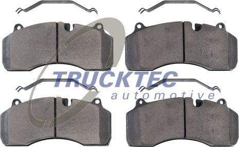 Trucktec Automotive 03.35.116 - Тормозные колодки, дисковые, комплект unicars.by