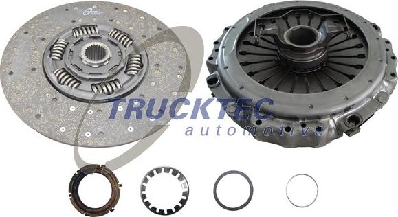 Trucktec Automotive 03.23.141 - Комплект сцепления unicars.by