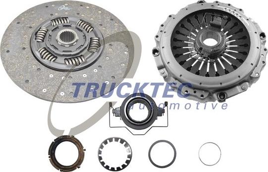 Trucktec Automotive 03.23.142 - Комплект сцепления unicars.by