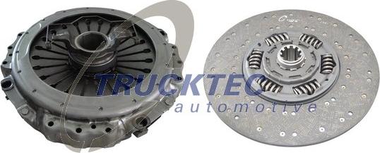 Trucktec Automotive 03.23.134 - Комплект сцепления unicars.by