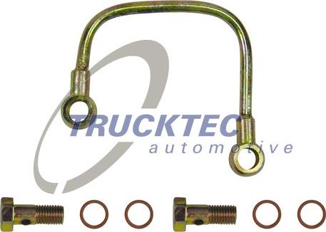 Trucktec Automotive 02.43.054 - Трубка охлаждающей жидкости unicars.by