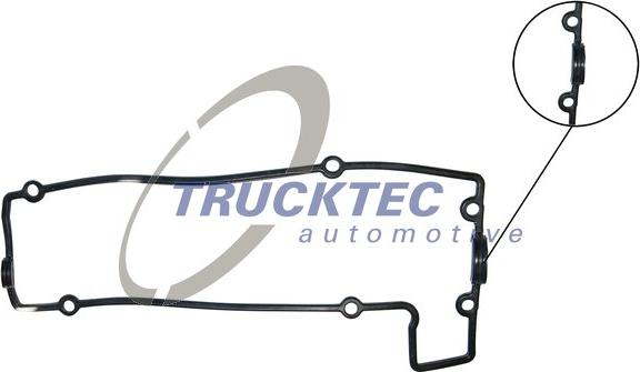 Trucktec Automotive 02.10.011 - Прокладка, крышка головки цилиндра unicars.by