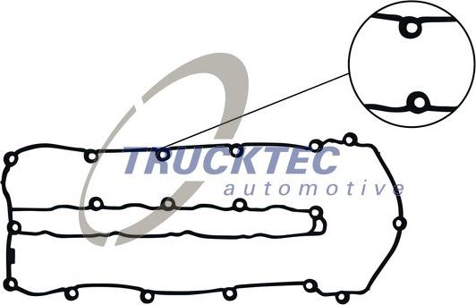 Trucktec Automotive 02.10.029 - Прокладка, крышка головки цилиндра unicars.by