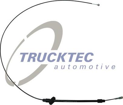 Trucktec Automotive 02.35.409 - Тросик, cтояночный тормоз unicars.by