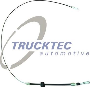 Trucktec Automotive 02.35.402 - Тросик, cтояночный тормоз unicars.by