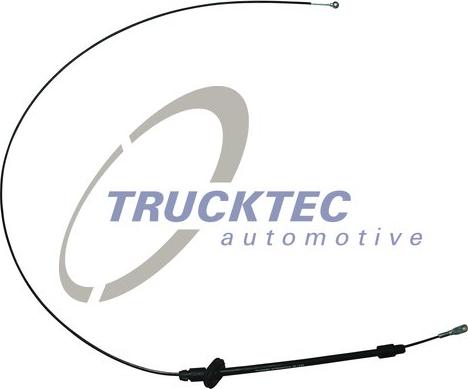 Trucktec Automotive 02.35.407 - Тросик, cтояночный тормоз unicars.by