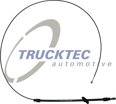 Trucktec Automotive 02.35.412 - Тросик, cтояночный тормоз unicars.by