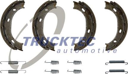 Trucktec Automotive 02.35.051 - Комплект тормозов, ручник, парковка unicars.by