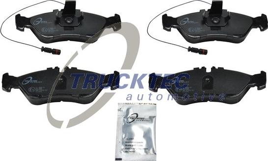 Trucktec Automotive 02.35.085 - Тормозные колодки, дисковые, комплект unicars.by