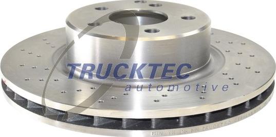 Trucktec Automotive 02.35.080 - Тормозной диск unicars.by