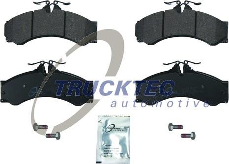 Trucktec Automotive 02.35.083 - Тормозные колодки, дисковые, комплект unicars.by