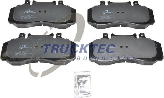 Trucktec Automotive 02.35.146 - Тормозные колодки, дисковые, комплект unicars.by