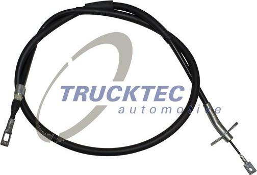 Trucktec Automotive 02.35.386 - Тросик, cтояночный тормоз unicars.by