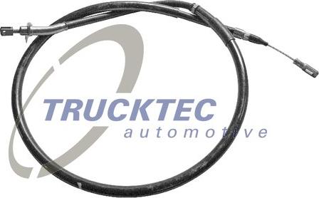 Trucktec Automotive 02.35.258 - Тросик, cтояночный тормоз unicars.by