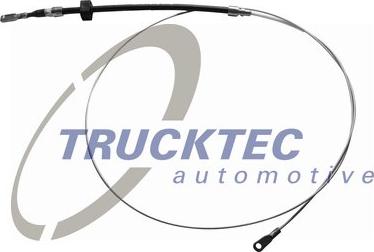 Trucktec Automotive 02.35.260 - Тросик, cтояночный тормоз unicars.by