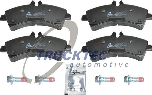 Trucktec Automotive 02.35.200 - Тормозные колодки, дисковые, комплект unicars.by