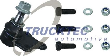 Trucktec Automotive 02.31.367 - Шаровая опора, несущий / направляющий шарнир unicars.by