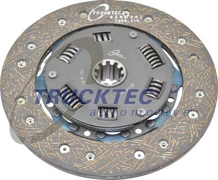 Trucktec Automotive 02.23.100 - Диск сцепления, фрикцион unicars.by