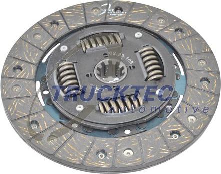 Trucktec Automotive 02.23.108 - Диск сцепления, фрикцион unicars.by