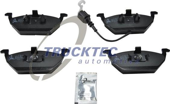 Trucktec Automotive 07.35.103 - Тормозные колодки, дисковые, комплект unicars.by