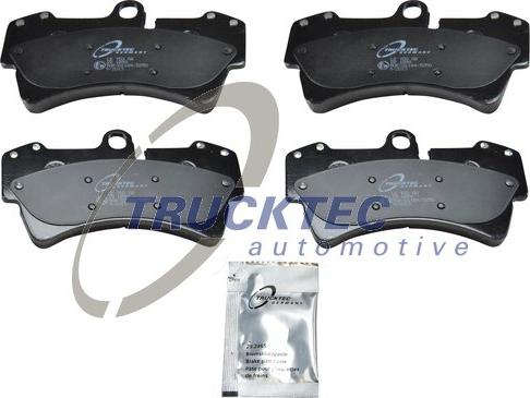 Trucktec Automotive 07.35.112 - Тормозные колодки, дисковые, комплект unicars.by