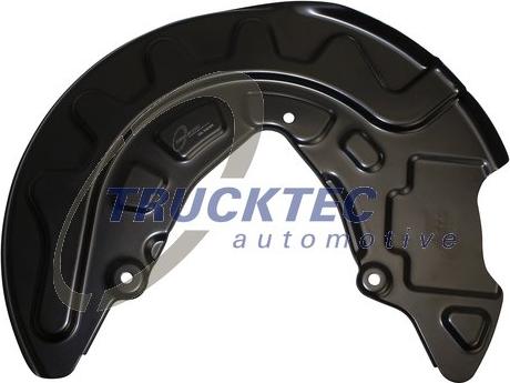 Trucktec Automotive 07.35.343 - Отражатель, защита, тормозной диск unicars.by