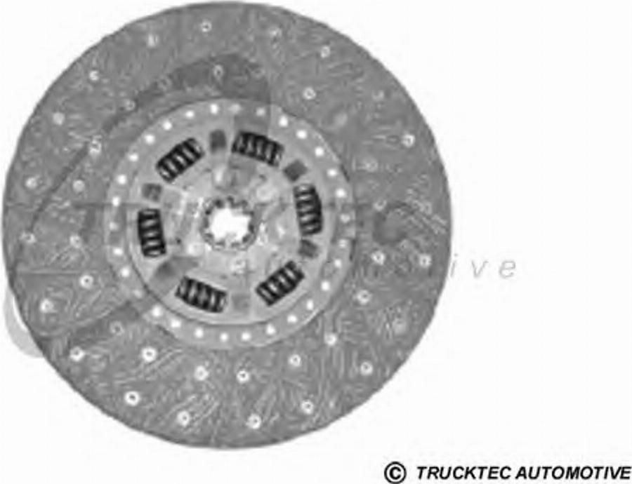 Trucktec Automotive 07.23.102 - Диск сцепления, фрикцион unicars.by