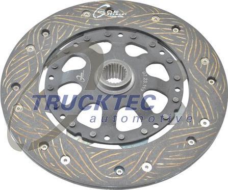 Trucktec Automotive 07.23.113 - Диск сцепления, фрикцион unicars.by