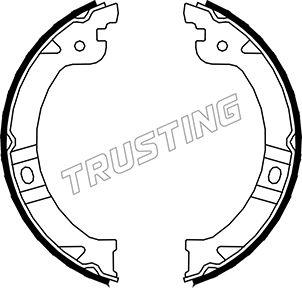 Trusting 023.002 - Комплект тормозов, ручник, парковка unicars.by