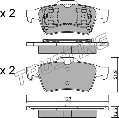 Japanparts JPP-0017AF - Тормозные колодки, дисковые, комплект unicars.by