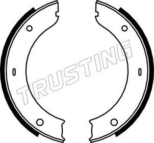 Trusting 253.717 - Комплект тормозов, ручник, парковка unicars.by