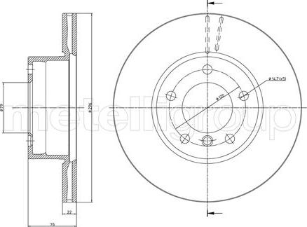 Trusting DF475 - Тормозной диск unicars.by