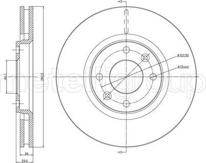 Trusting DF687 - Тормозной диск unicars.by