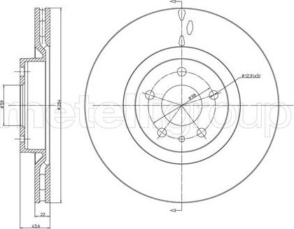 Trusting DF670 - Тормозной диск unicars.by