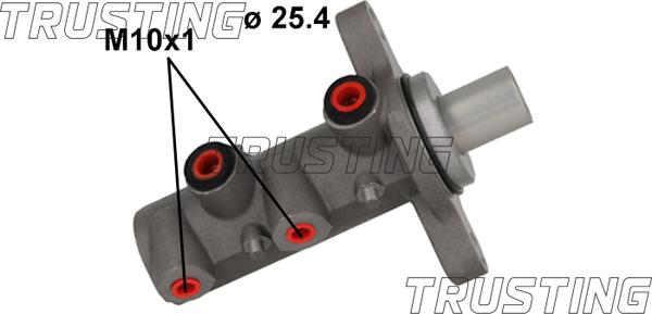 Trusting PF1190 - Главный тормозной цилиндр unicars.by