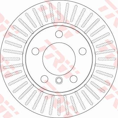 TRW DF6255 - Тормозной диск unicars.by