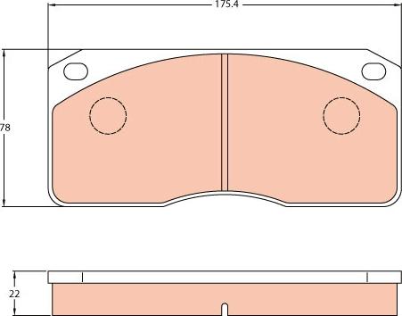 TRW GDB5056 - Тормозные колодки, дисковые, комплект unicars.by